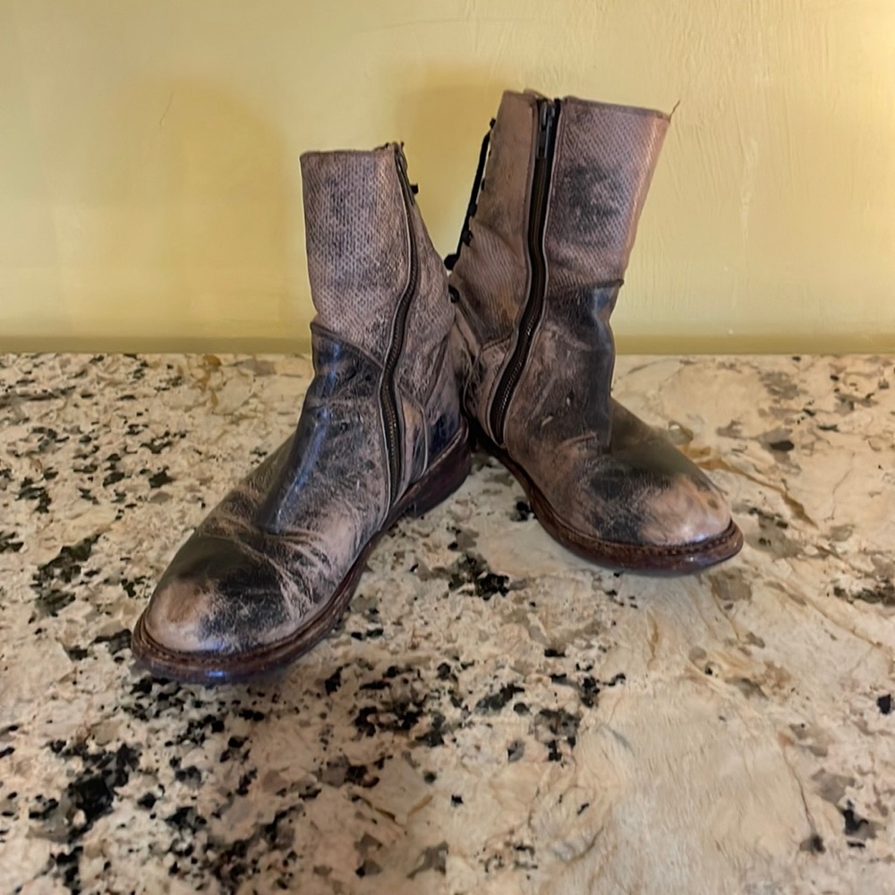 Bed Stu boots Cobbler Series, size 8- handmade all leather!🔥✨